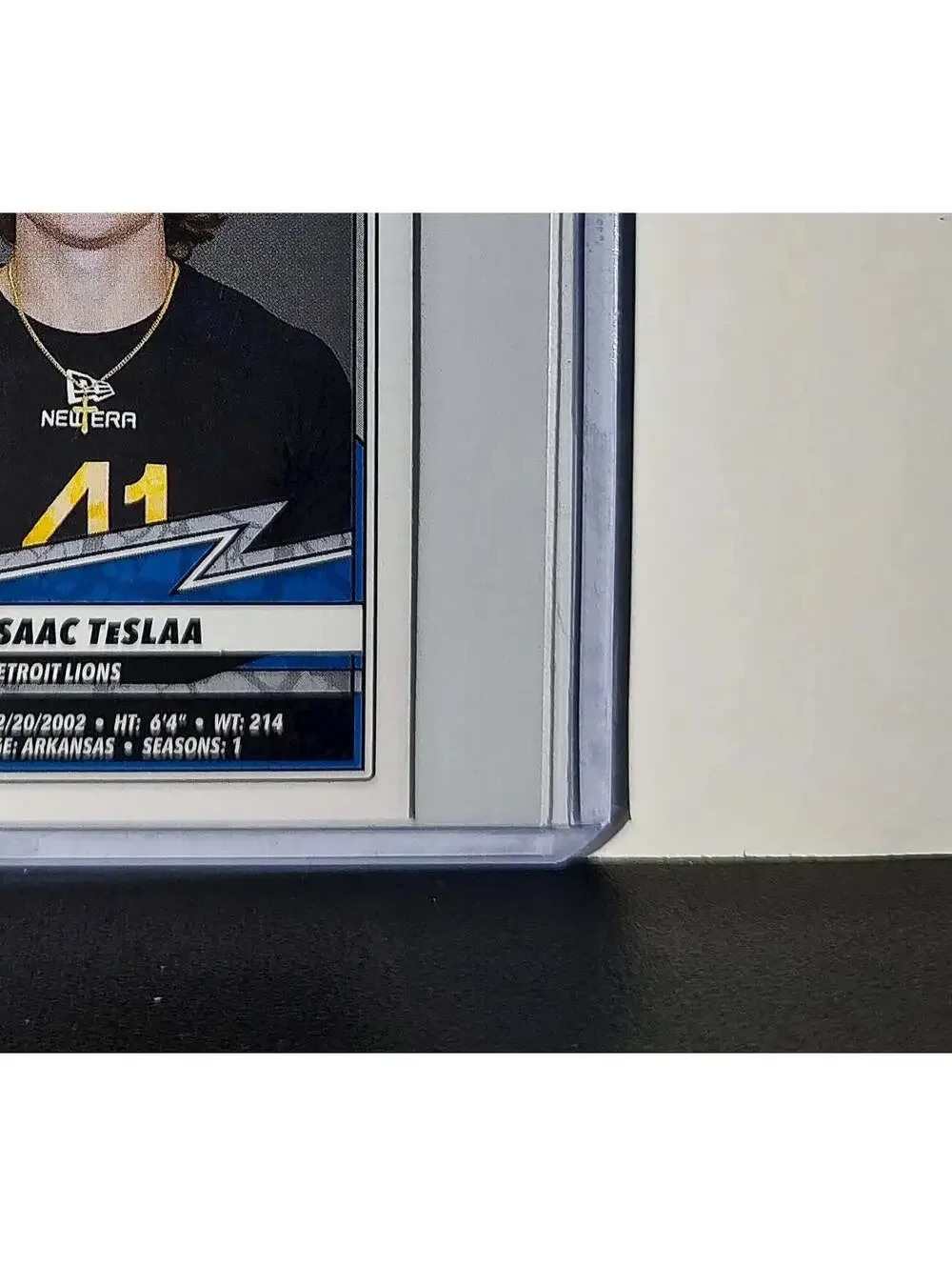Isaac TeSlaa Rookie 2025 Panini NFL #384 Sticker Detroit Lions